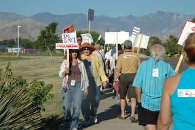 Unity Rally marchers